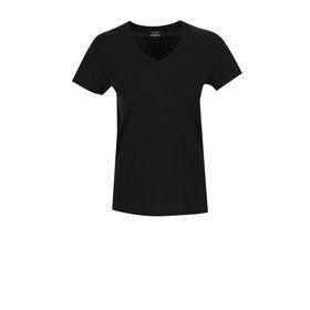 Lumberjack 1M Ct132 Siyah Basic V Yaka Kadın T-Shirt