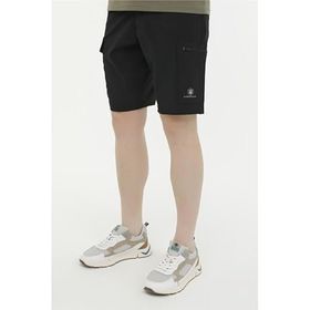 Lumberjack 20SN521 Siyah Alex Cargo Short 4fx Siyah Erkek Şort