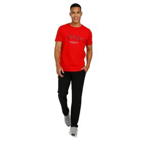 Lumberjack 2S11CT10443FX Regular Fit Kırmızı Erkek T-Shirt