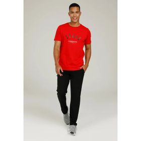 Lumberjack 2S11CT10443FX Regular Fit Kırmızı Erkek T-Shirt