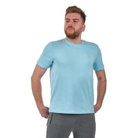 Lumberjack 2SCT1103FX Bisiklet Yaka Açık Mavi Erkek Pamuk T-Shirt