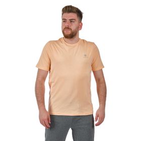 Lumberjack 2SCT1103FX Bisiklet Yaka Pastel Turuncu Erkek Pamuk T-Shirt