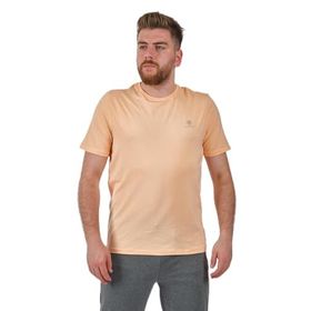 Lumberjack 2SCT1103FX Bisiklet Yaka Pastel Turuncu Erkek Pamuk T-Shirt