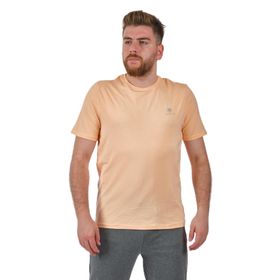 Lumberjack 2SCT1103FX Bisiklet Yaka Pastel Turuncu Erkek Pamuk T-Shirt