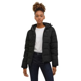 Lumberjack 2W W-SN31 Apreski Coat 2PR Siyah Kadın Mont