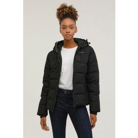 Lumberjack 2W W-SN31 Apreski Coat 2PR Siyah Kadın Mont