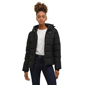 Lumberjack 2W W-SN31 Apreski Coat 2PR Siyah Kadın Mont