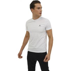 Lumberjack 3M M-CT102 BSC C NK 3FX Beyaz Erkek T-shirt