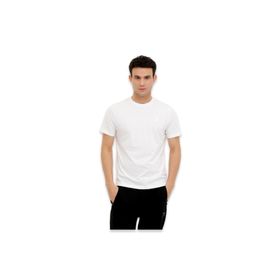Lumberjack 3M M-CT102 BSC C NK 3FX Beyaz Erkek T-shirt