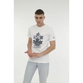 Lumberjack 3M ML NEW YORK 11OTBL01 3FX Beyaz Erkek T-shirt