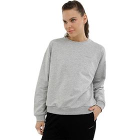 Lumberjack 3W WB C Neck 16SN79 3PR Sweat Gri Kadın Sweatshirt