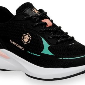 Lumberjack 4M Romina-Z 4FX Memory Foam Ka Siyah Kadın Spor Ayakkabı