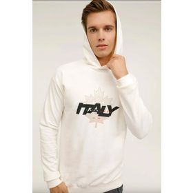 Lumberjack 4W MI Renato 17SD1047 4RP Kırık Beyaz Erkek Sweatshirt