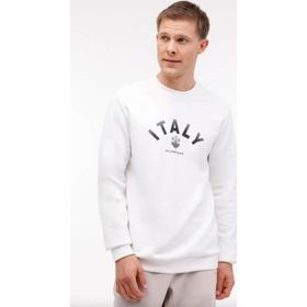 Lumberjack 4W ML ROBERT 16ITLY72 4PR Kırık Beyaz Erkek Sweatshirt