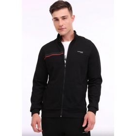 Lumberjack 4WML RENATO 18ITL1013 4PR Siyah Erkek Eşofman Üstü