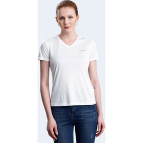 Lumberjack 5M WB PES V NECK 11CT127 5FX Kadın Tişört