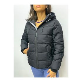 Lumberjack Apreski Coat Kapşonlu Sn31 Şişme Siyah Kadın Mont