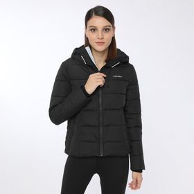 Lumberjack Apreski Coat Siyah Kadın Mont
