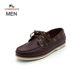 Lumberjack AS00011037 Navigator Bordo Taba Ayakkabı