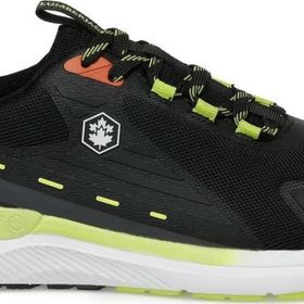 Lumberjack Burb Siyah Lime Bağcıklı Yürüyüş Fileli Erkek Spor Ayakkabı