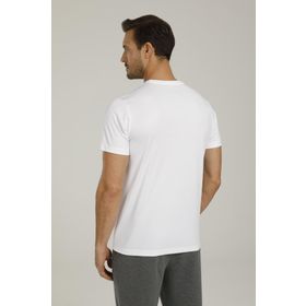 Lumberjack CT100 Beyaz Erkek T-Shirt