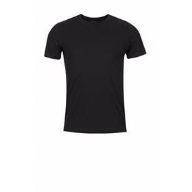 Lumberjack Ct102 Düz Siyah Bisiklet Yaka Erkek T-Shirt