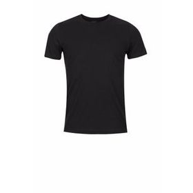 Lumberjack Ct102 Düz Siyah Bisiklet Yaka Erkek T-Shirt