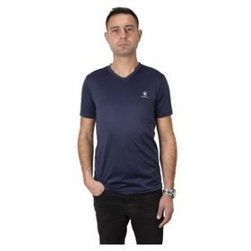 Lumberjack CT104 Basic Pes V Neck Lacivert Erkek Kısa Kollu T-Shirt