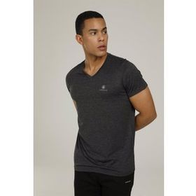 Lumberjack Ct104 Basic Pes V Neck Siyah Erkek T-shirt
