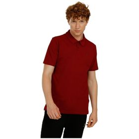 Lumberjack CT953 101079283 Basic Polo Bordo Erkek T-shirt