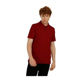 Lumberjack CT953 101079283 Basic Polo Bordo Erkek T-shirt