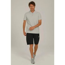 Lumberjack CT953 Gri Basic Polo Yaka Erkek T-shirt