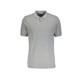 Lumberjack CT953 Gri Melanj Basic Polo Yaka Erkek T-Shirt