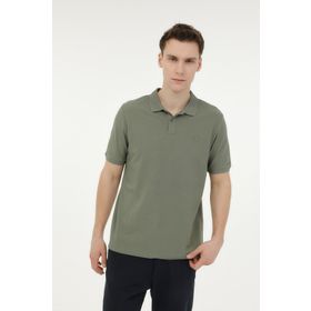 Lumberjack CT953 Haki Basic Polo Yaka Erkek T-Shirt