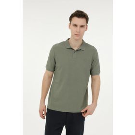 Lumberjack CT953 Haki Basic Polo Yaka Erkek T-Shirt
