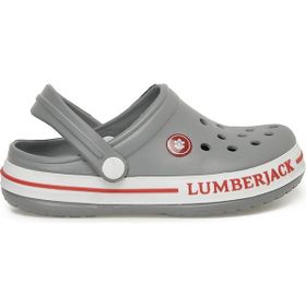 Lumberjack Devon 3FX Gri Erkek Çocuk Terlik