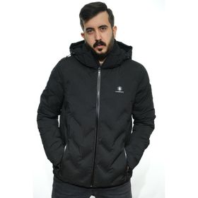 Lumberjack Henry Coat Kapişonlu Siyah Erkek Mont