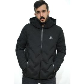 Lumberjack Henry Coat Kapişonlu Siyah Erkek Mont