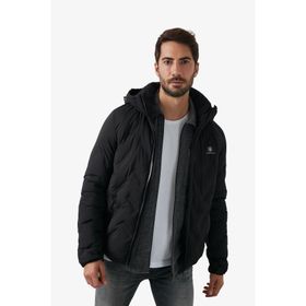 Lumberjack Henry Coat Kapişonlu Siyah Erkek Mont