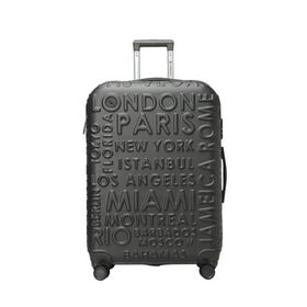 Lumberjack Lugano-O ABS 5PR Gri Unisex Orta Boy Valiz