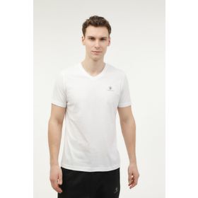 Lumberjack M-CT106 BSC V NK T-SH 4FX Beyaz Erkek T-shirt
