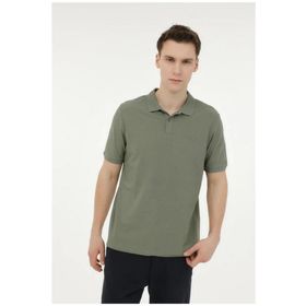 Lumberjack M-CT953 Basic PT-SH 4FX K Yeşil Erkek Polo T-shirt
