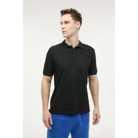 Lumberjack M-CT953 Basic PT-SH 4FX Siyah Erkek Polo T-shirt