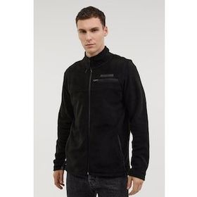 Lumberjack M SN163 Chad Polar 2Pr Siyah Erkek Polar Ceket