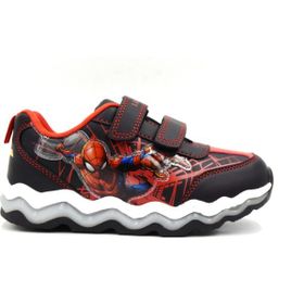 Lumberjack Mambo 4pr Spiderman Işıklı Siyah Çocuk Spor Ayakkabı