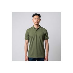 Lumberjack MB CT953 Erkek Haki Polo Yaka Tişört