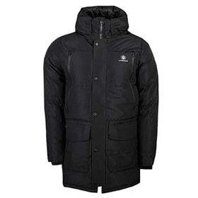 Lumberjack ML Adlers Long Coat 4PR 101742897 Siyah Erkek Outdoor Mont