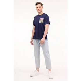 Lumberjack ML Fizzy 11ID343-071 4FX Lacivert Erkek T-shirt