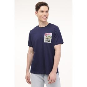 Lumberjack ML Fizzy 11ID343-071 4FX Lacivert Erkek T-shirt