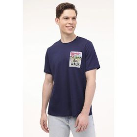 Lumberjack ML Fizzy 11ID343-071 4FX Lacivert Erkek T-shirt